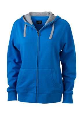 Laden Sie das Bild in Galerie -Viewer, Sweat-Jacke mit Reißverschluss und Kapuze - JN962
