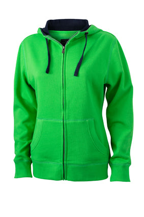Laden Sie das Bild in Galerie -Viewer, Sweat-Jacke mit Reißverschluss und Kapuze - JN962

