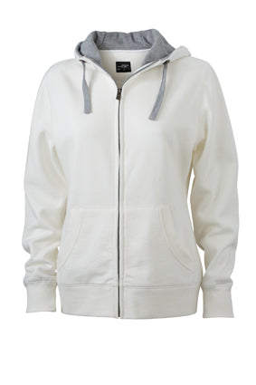 Laden Sie das Bild in Galerie -Viewer, Sweat-Jacke mit Reißverschluss und Kapuze - JN962

