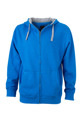 Laden Sie das Bild in Galerie -Viewer, Sweat-Jacke mit Reißverschluss und Kapuze - JN963

