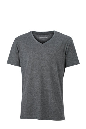 Modisches T-Shirt mit V-Ausschnitt - JN974
