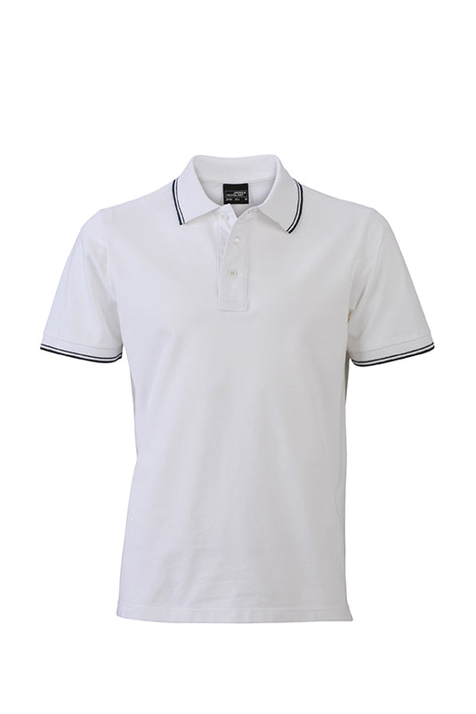 Polo in elastischer Piqué-Qualität - JN986