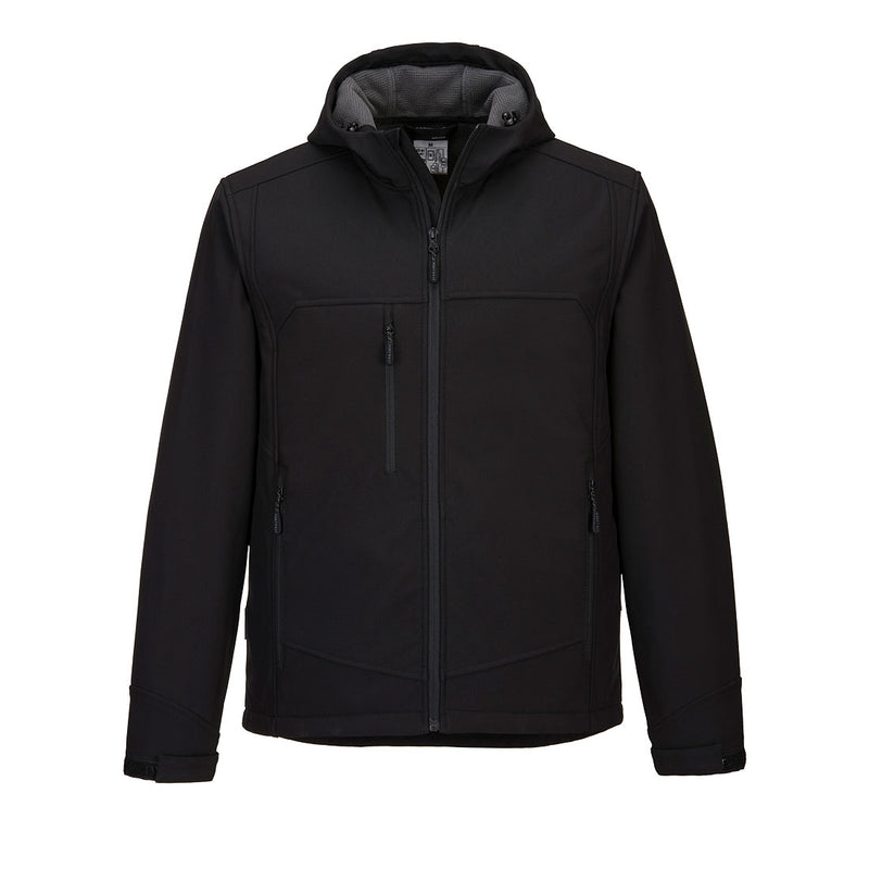 Laden Sie das Bild in Galerie -Viewer, KX3 Softshelljacke mit Kapuze (3L) - KX362
