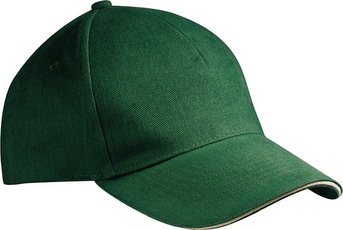 Laden Sie das Bild in Galerie -Viewer, 5 Panel Cap mit kontrastfarbigem Sandwich - MB035
