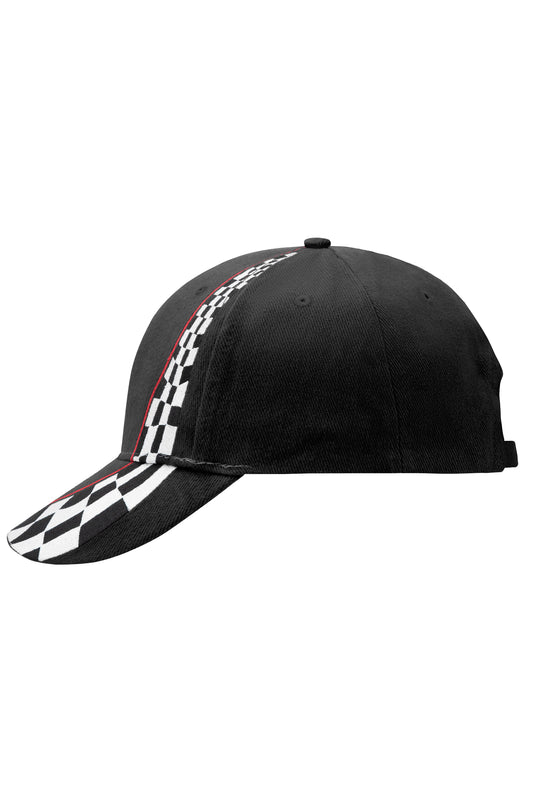 Hochwertiges 6 Panel Cap in attraktivem Racing-Design - MB038