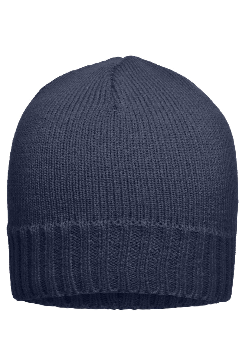 Laden Sie das Bild in Galerie -Viewer, Enganliegende Strickmütze mit geripptem Rand - MB503
