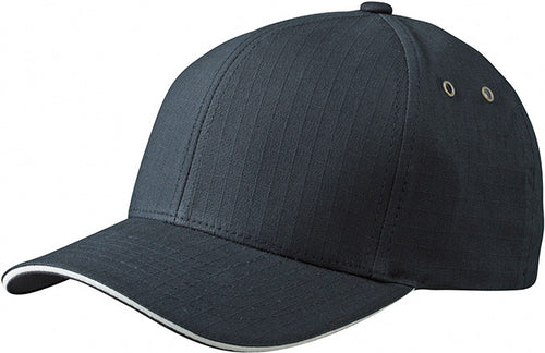 6 Panel Sandwich Cap mit leicht strukturierter Oberfläche - MB6187