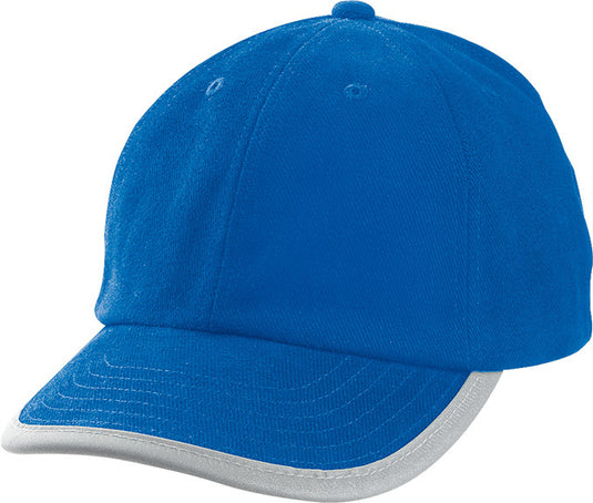 Originelles 6 Panel Cap mit reflektierender Schildeinfassung ( ohne Schutzfunktion/keine PSA ) - MB6193