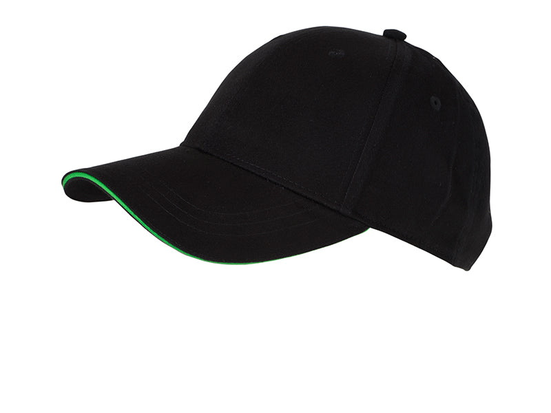 Laden Sie das Bild in Galerie -Viewer, 6 Panel Sandwich Cap mit gebürsteter Oberfläche - MB6212
