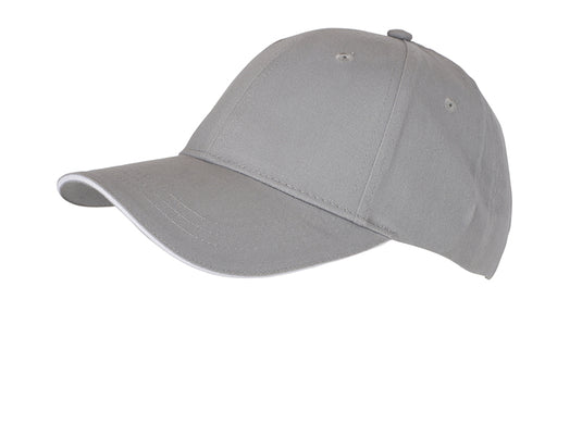 6 Panel Sandwich Cap mit gebürsteter Oberfläche - MB6212