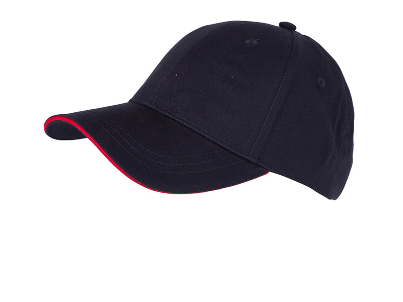 Laden Sie das Bild in Galerie -Viewer, 6 Panel Sandwich Cap mit gebürsteter Oberfläche - MB6212
