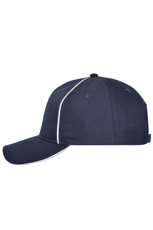 Hochwertige 6 Panel Cap mit reflektierenden Elementen (ohne Schutzfunktion/keine PSA) - MB6234