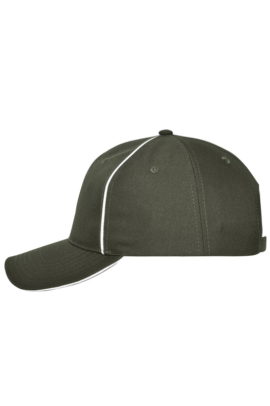 Hochwertige 6 Panel Cap mit reflektierenden Elementen (ohne Schutzfunktion/keine PSA) - MB6234