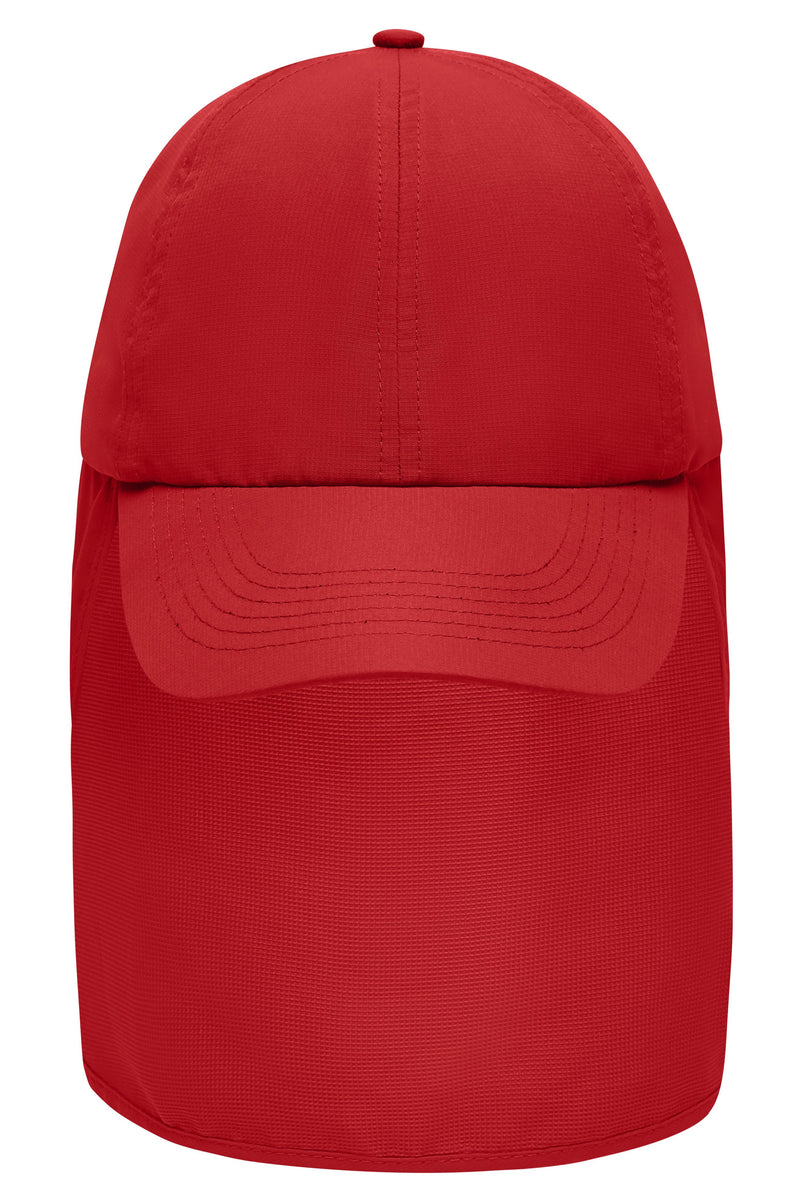 Laden Sie das Bild in Galerie -Viewer, 6 Panel Cap mit extra langem Nackenschutz - MB6243
