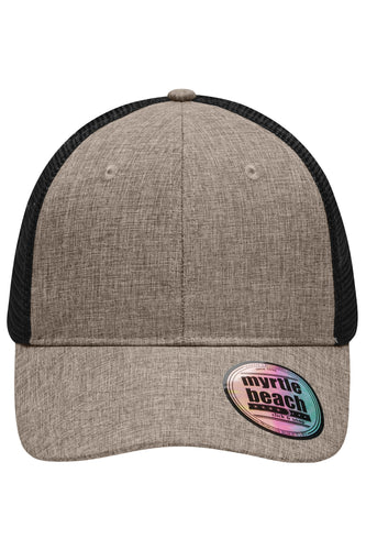 Stylische Mesh Cap in moderner Mélange-Optik - MB6244