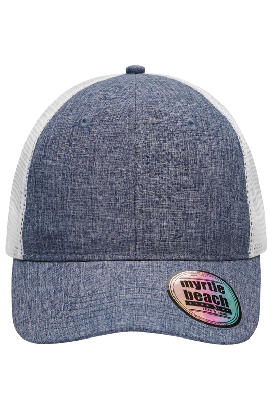 Stylische Mesh Cap in moderner Mélange-Optik - MB6244