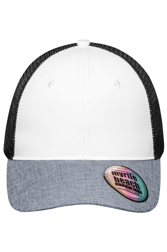 Stylische Mesh Cap in moderner Mélange-Optik - MB6244