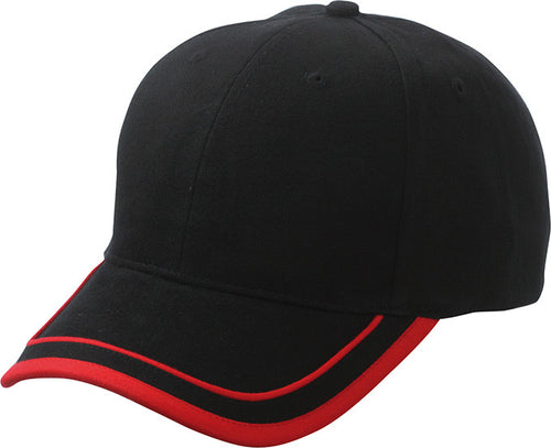 Brushed 6 Panel Cap - MB6501