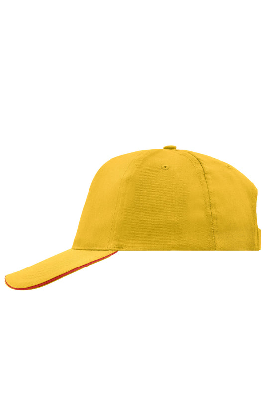 5 Panel Promo Cap mit kontrastfarbigem Sandwich - MB6552