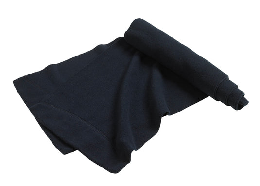 Eleganter Fleece Schal mit umgenähten Enden und Ziernaht - MB7740