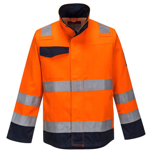 Modaflame RIS Jacke, Orange/Marine  - MV35