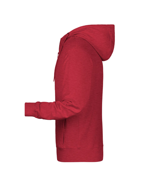 Sweat-Jacke mit Kapuze und Reißverschluss - 8026