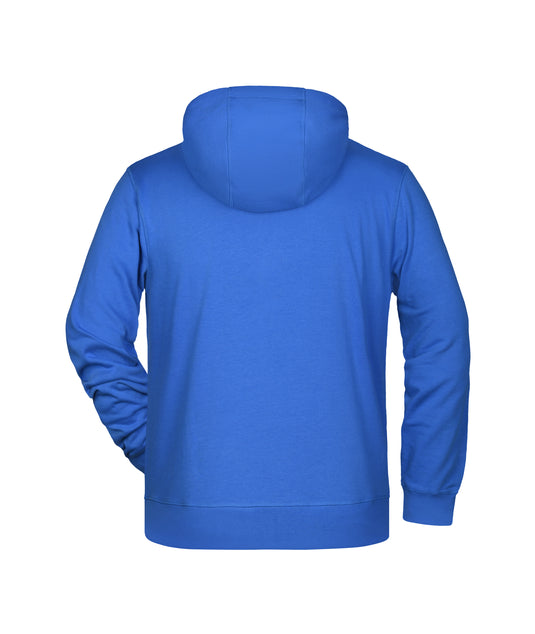 Sweat-Jacke mit Kapuze und Reißverschluss - 8026