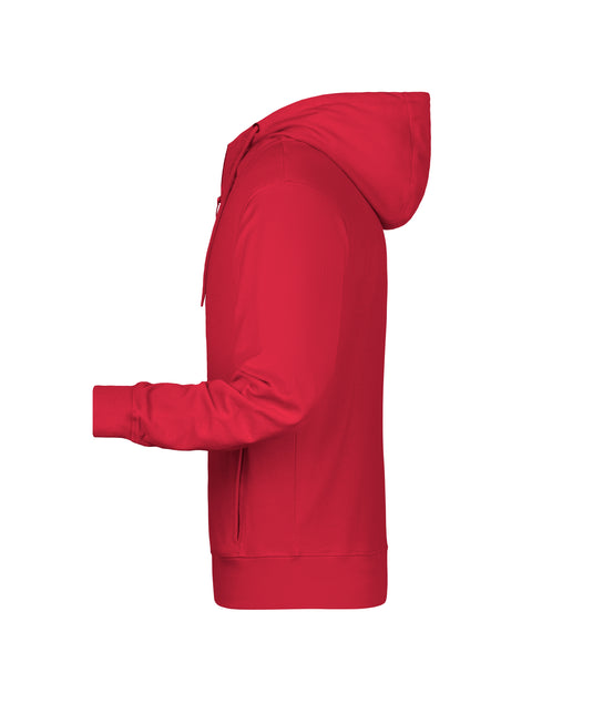 Sweat-Jacke mit Kapuze und Reißverschluss - 8026