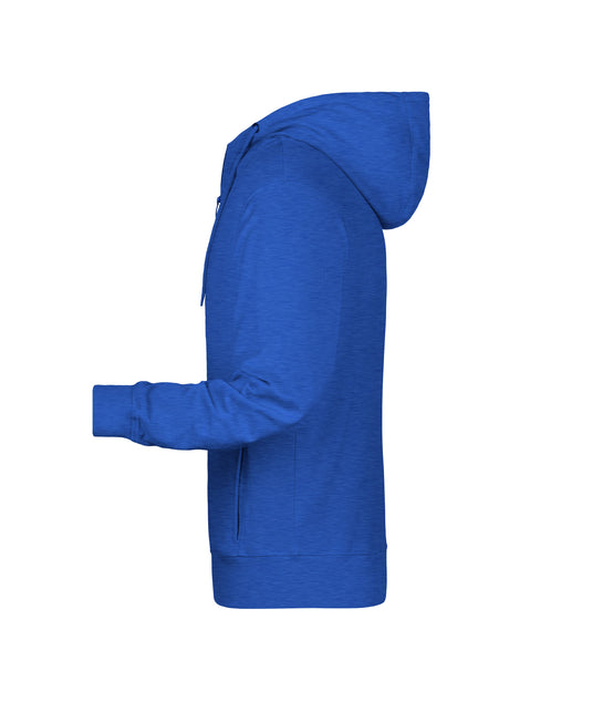 Sweat-Jacke mit Kapuze und Reißverschluss - 8026