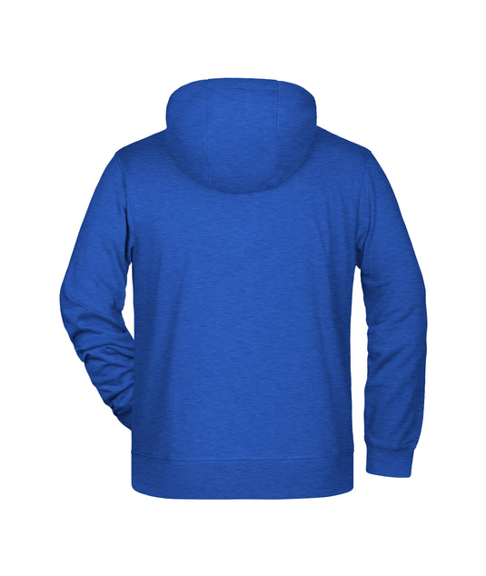 Sweat-Jacke mit Kapuze und Reißverschluss - 8026