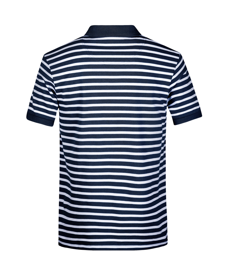 Laden Sie das Bild in Galerie -Viewer, Polo in maritimem Look mit Brusttasche - 8030
