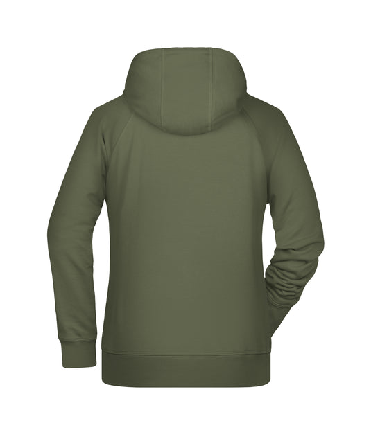 Kapuzensweat mit Raglanärmeln - Damen - 8023