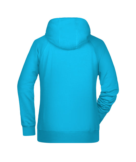 Kapuzensweat mit Raglanärmeln - Damen - 8023
