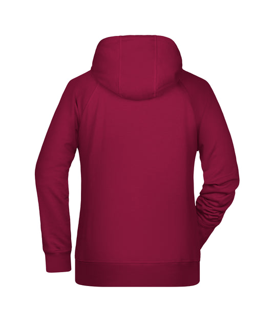 Kapuzensweat mit Raglanärmeln - Damen - 8023