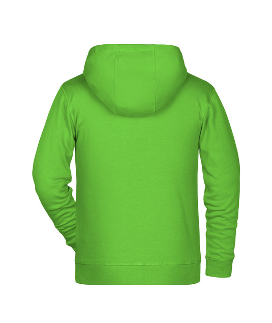 Sweat-Jacke mit Kapuze und Reißverschluss - 8026K