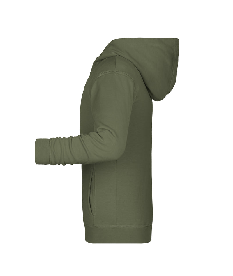 Laden Sie das Bild in Galerie -Viewer, Sweat-Jacke mit Kapuze und Reißverschluss - 8026K
