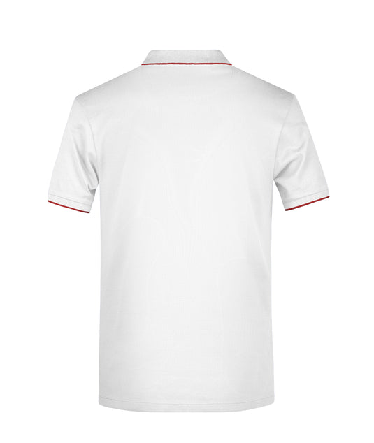 Klassisches Polo mit Kontraststreifen - Herren - JN728