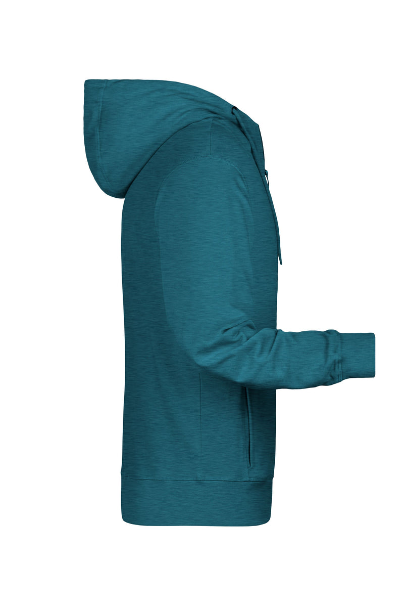Laden Sie das Bild in Galerie -Viewer, Sweat-Jacke mit Kapuze und Reißverschluss - 8026
