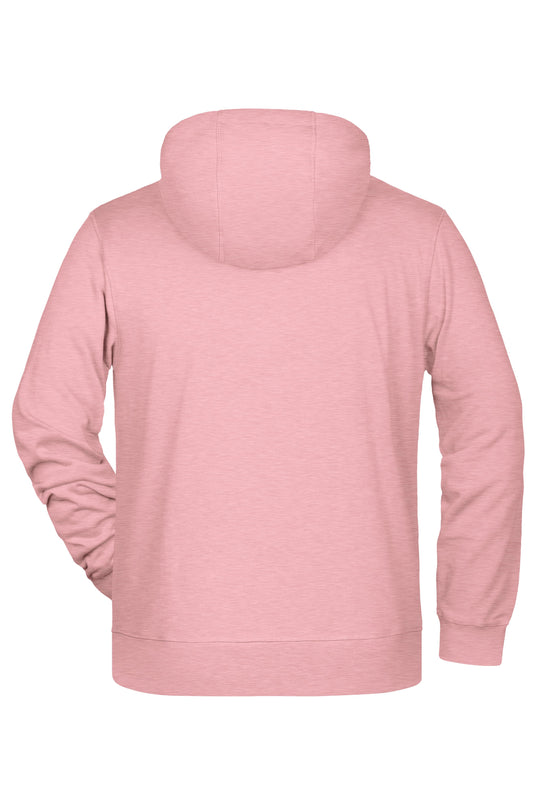 Sweat-Jacke mit Kapuze und Reißverschluss - 8026