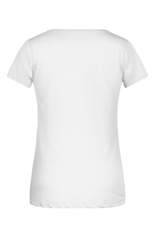 T-Shirt mit modischer Brusttasche - 8003