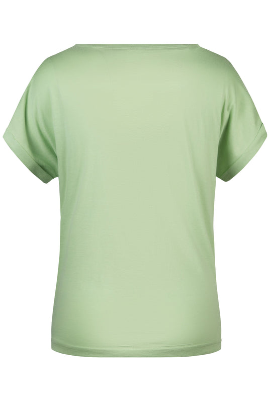 Damen T-Shirt in legerem Stil - 8005