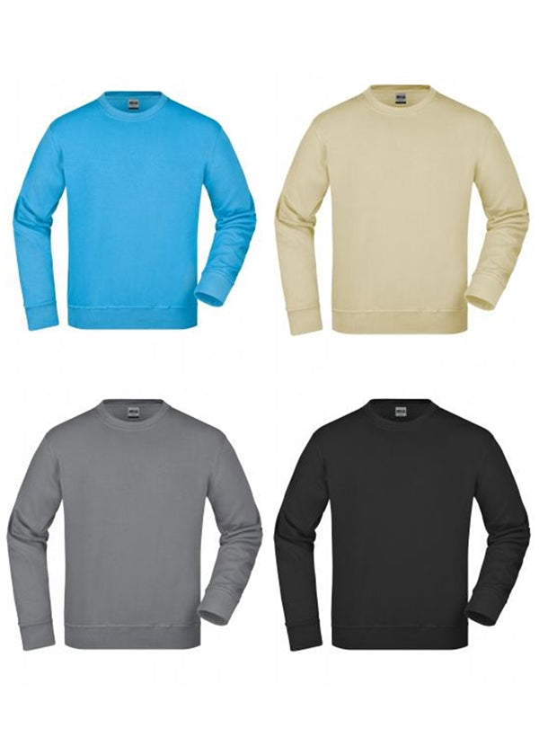 Laden Sie das Bild in Galerie -Viewer, Klassisches Rundhals-Sweatshirt - JN840
