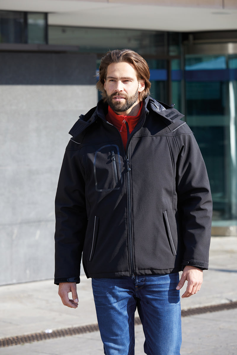 Laden Sie das Bild in Galerie -Viewer, Modische Winter Softshelljacke - JN1000
