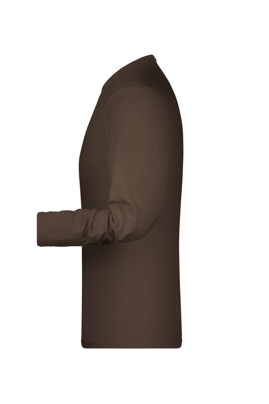 Langarm-Shirt mit Elasthan - JN056