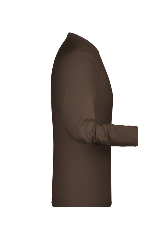 Langarm-Shirt mit Elasthan - JN056