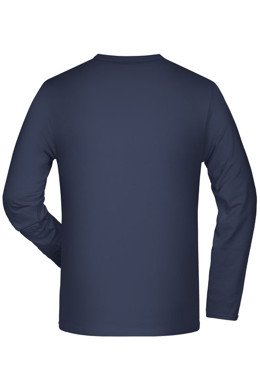 Langarm-Shirt mit Elasthan - JN056