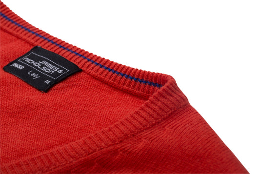 Klassischer Baumwoll-Pullover - Damen - JN658