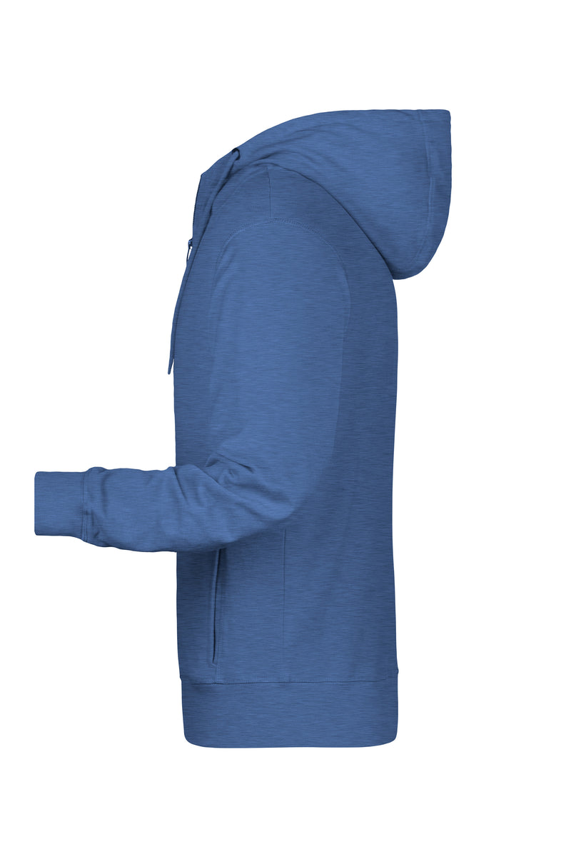 Laden Sie das Bild in Galerie -Viewer, Sweat-Jacke mit Kapuze und Reißverschluss - 8026
