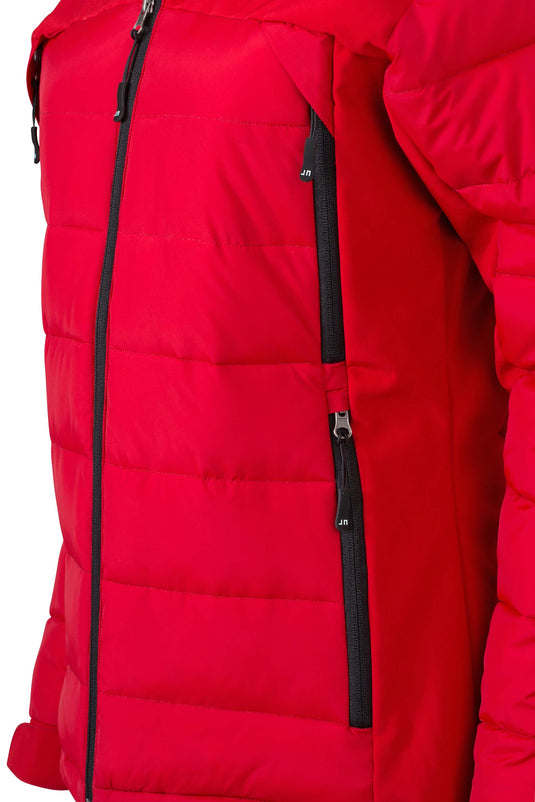 Thermojacke in attraktivem Materialmix - JN1049