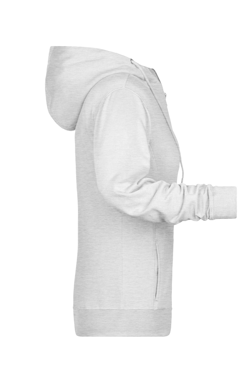 Laden Sie das Bild in Galerie -Viewer, Sweat-Jacke mit Kapuze und Reißverschluss - 8025
